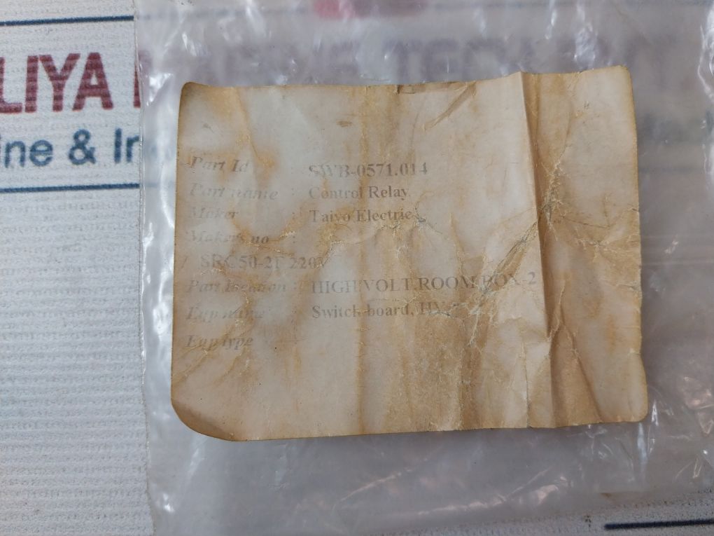 Fuji Electric Taiyo Src50-2f Control Relay - Image 11