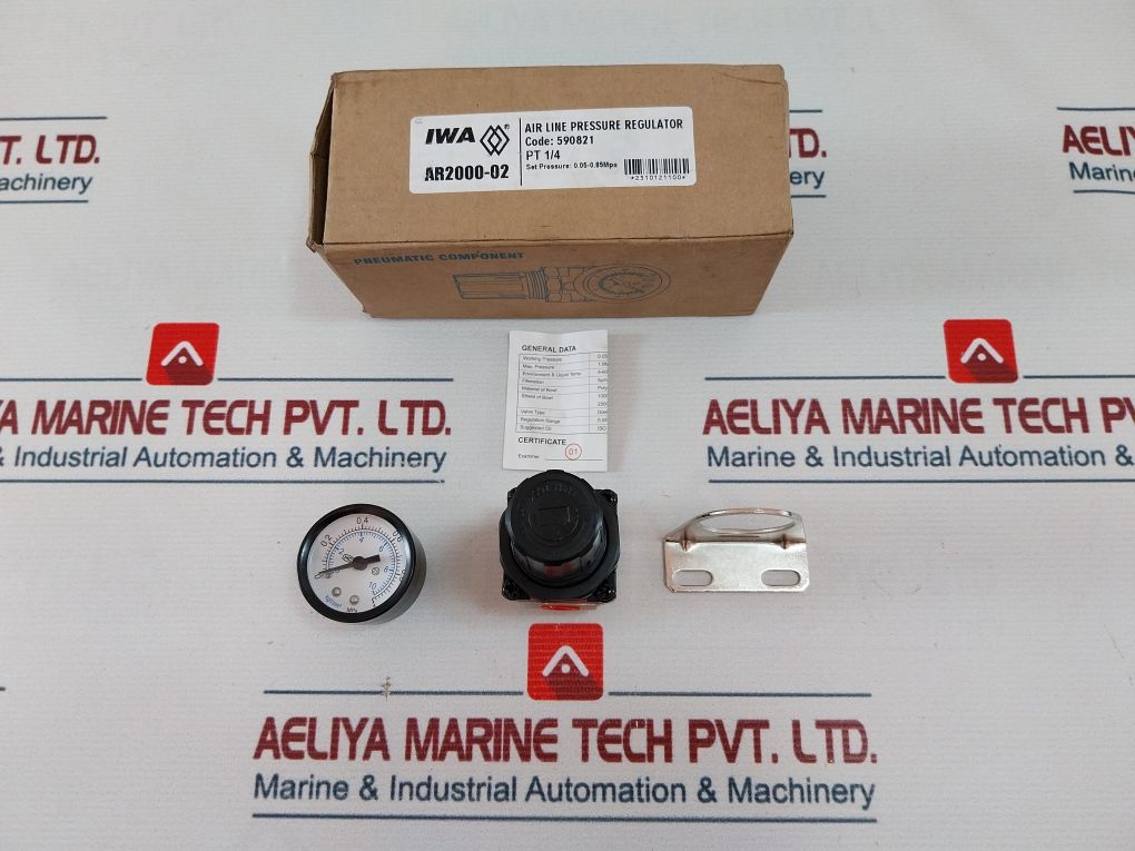 Iwa Ar2000-02 Air Line Pressure Regulator