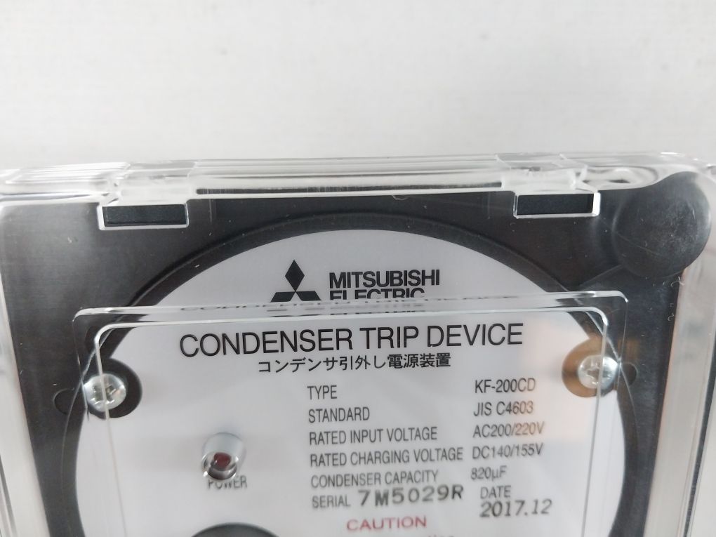 Mitsubishi Electric Kf200cd Condenser Trip Device Aeliya Marine