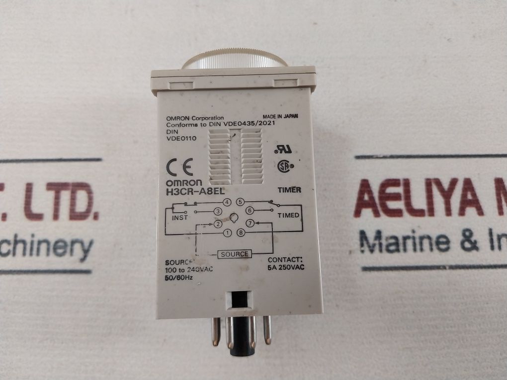 Omron H3cr-a8el Timer 0-30 Sec - Image 8