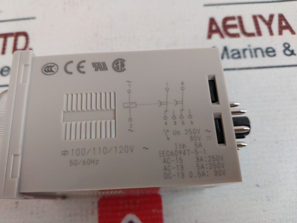 Omron H3cr-h8l Power Off Delay Timer 0.05s To 12s - Image 8
