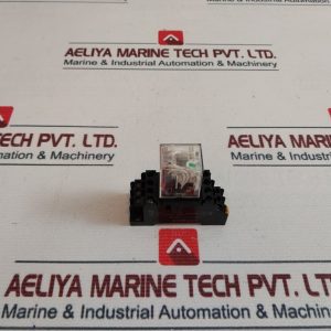 Omron My4n-gs Relay With Socket 24vdc