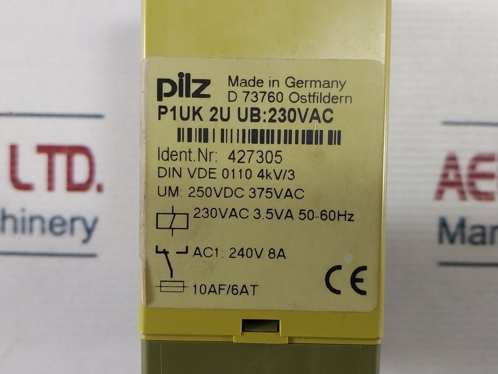 Pilz P1uk Safety Relay - Image 9