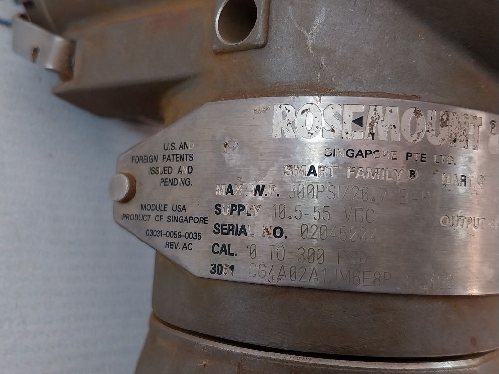 Rosemount 3051 Cg4a02a1jm6e8p185q4q8 Pressure Transmitter 4-20 Ma - Image 11