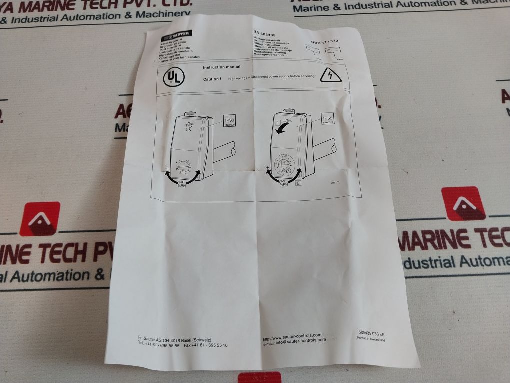 Sauter Hbc111f001 Duct Humidistat - Image 10