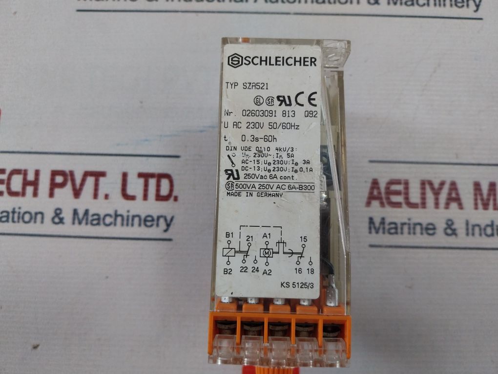 Schleicher Sza521 Time Relay-0.3 - Image 8