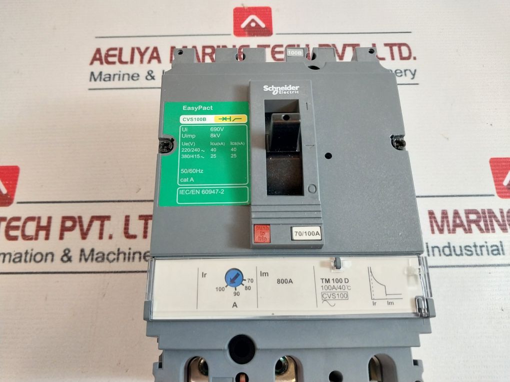 Schneider Electric Cvs100b Circuit Breaker 100a - Image 8