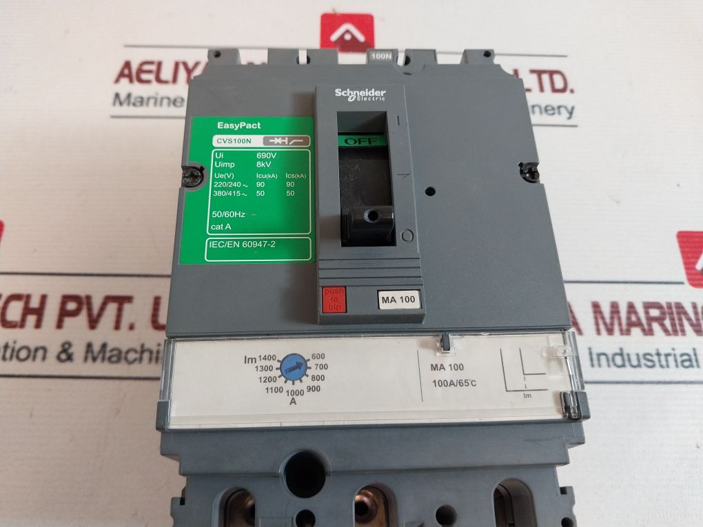 Schneider Electric Cvs100n Circuit Breaker Cat.a - Image 7