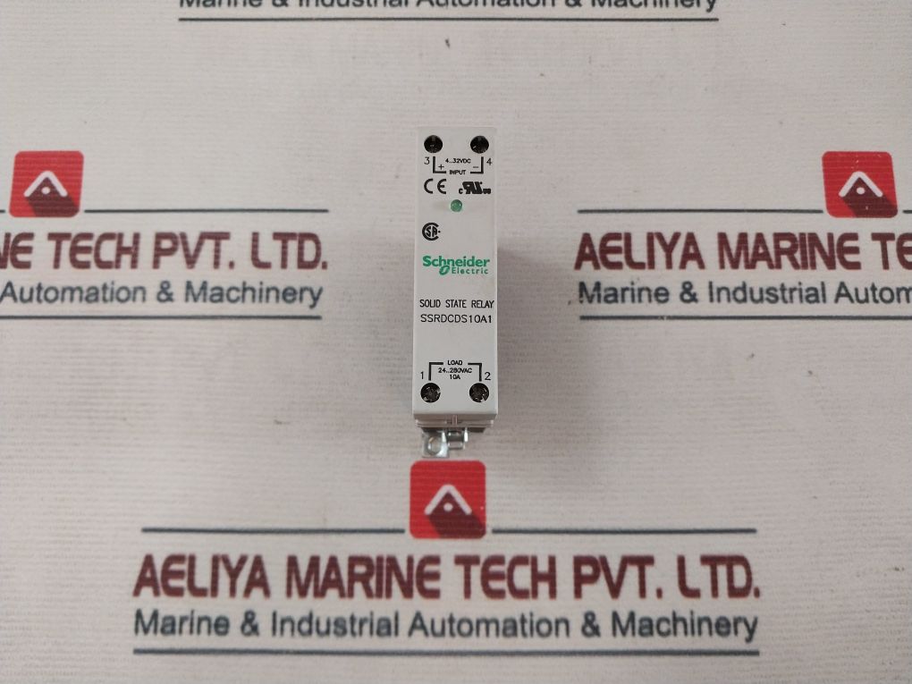 Schneider Electric Ssrdcds10a1 Din Rail Mount Solid State Relay 32v - Image 3