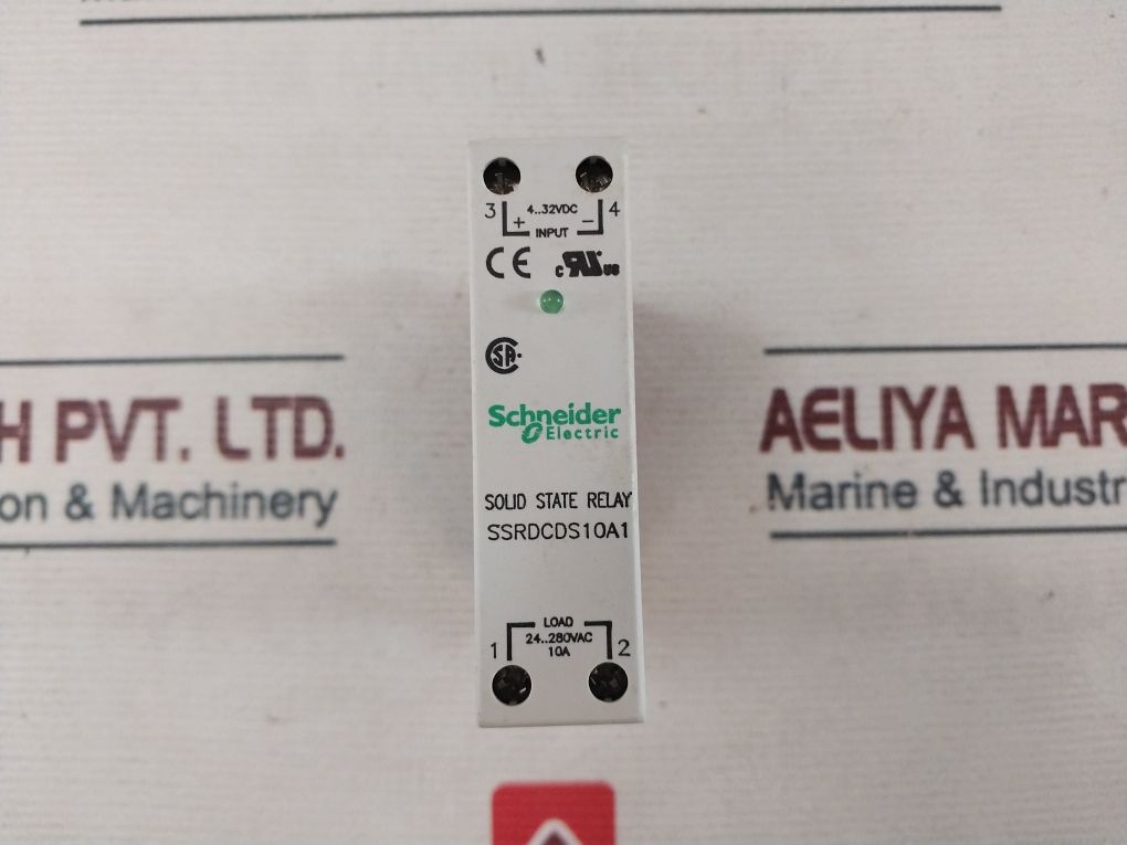 Schneider Electric Ssrdcds10a1 Din Rail Mount Solid State Relay 32v - Image 8