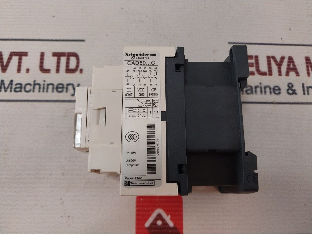 Schneider Telemecanique Cad50p7c Control Relay - Image 7