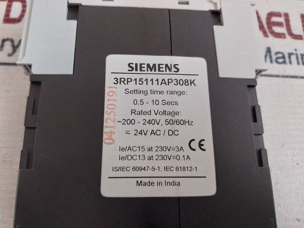 Siemens 3rp1511-1ap30 Electronic Timer Relays - Image 8