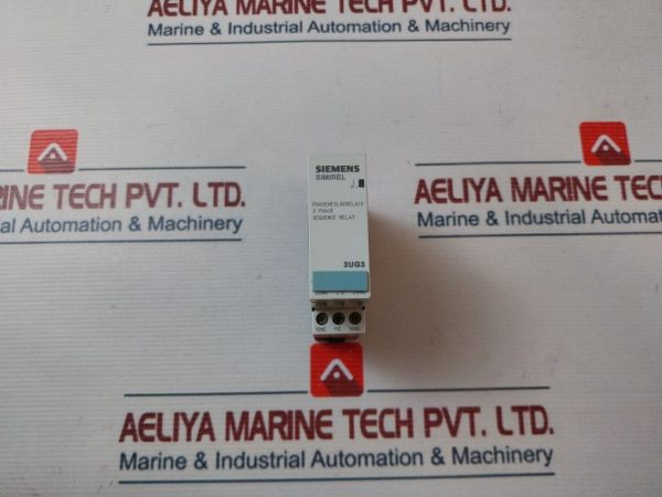 Siemens 3ug3511-1bq50 3 Phase Sequence Relay