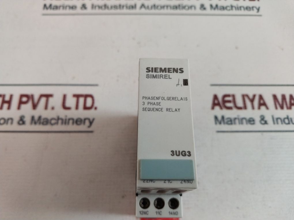 Siemens Simirel 3ug3511-1bq50 3 Phase Sequence Relay - Image 7