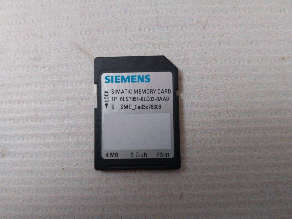 Siemens 6es7 954-8lc02-0aa0 Simatic Memory Card - Image 7