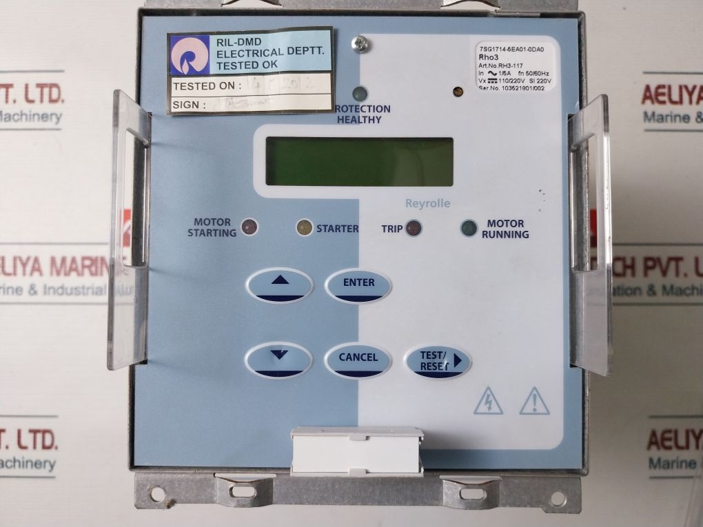 Siemens 7sg1714-5ea01-0da0 Over Current Relay - Image 9