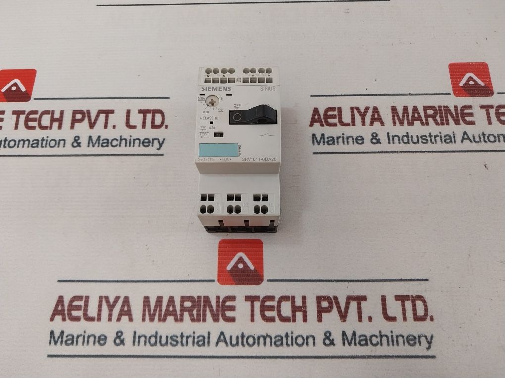 Siemens Sirius 3rv1011-0da25 Circuit Breaker