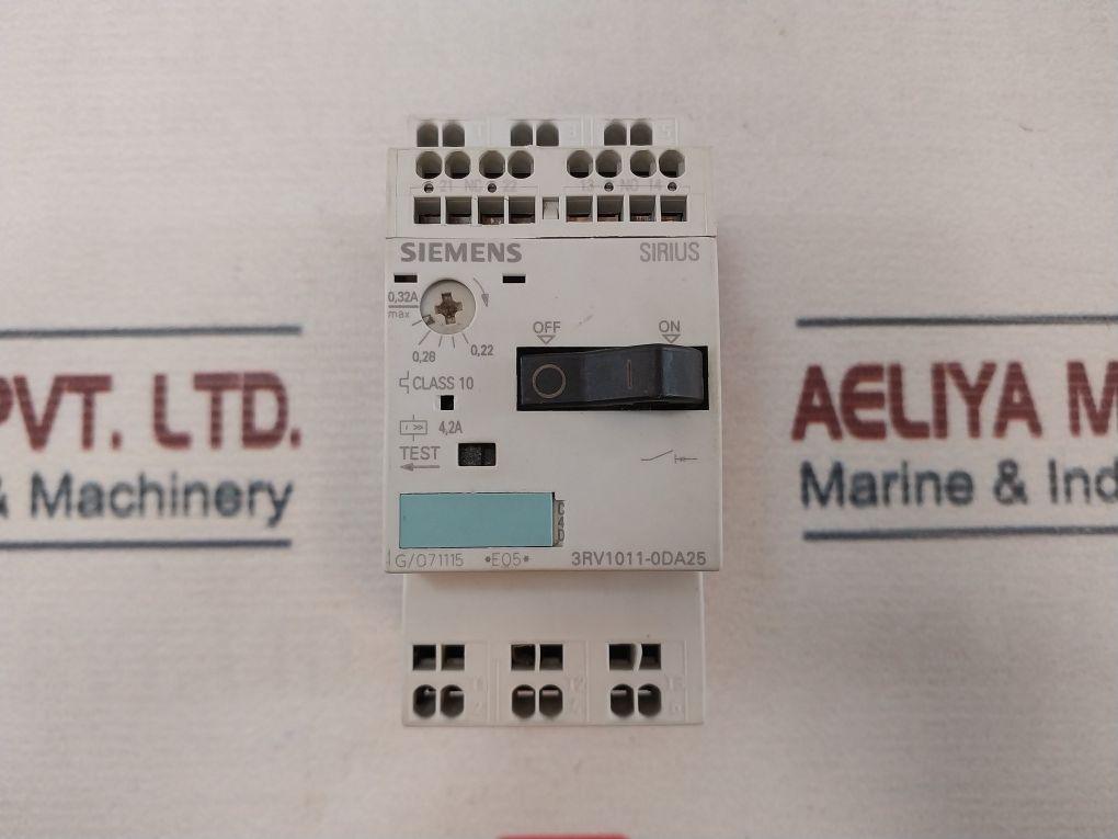 Siemens Sirius 3rv1011-0da25 Circuit Breaker - Image 6