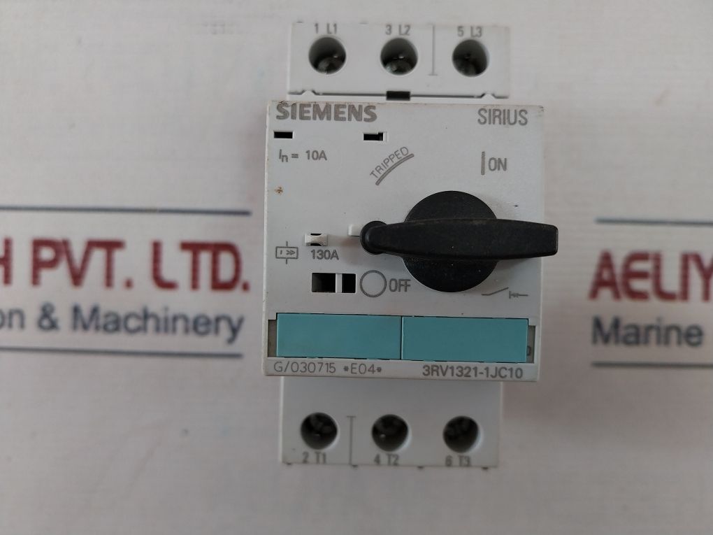 Siemens Sirius 3rv1321-1jc10 Circuit Breaker - Image 10