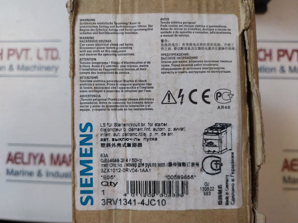 Siemens Sirius 3rv1341-4jc10 Circuit Breaker - Image 15