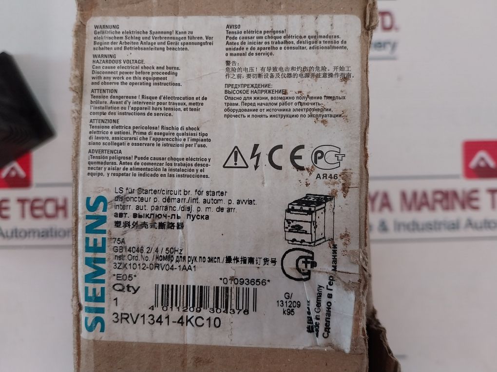Siemens Sirius 3rv1341-4kc10 Circuit Breaker - Image 14