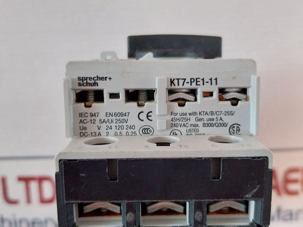 Sprecher+schuh Rockwell Automation Kta7-25s-4.0a Motor Controller - Image 8