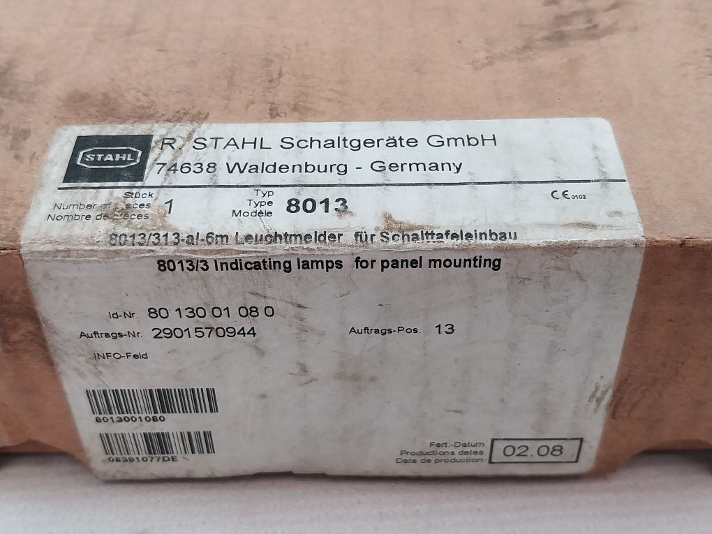 Stahl 8013/313 Indicating Lamps For Panel Mounting - Image 22