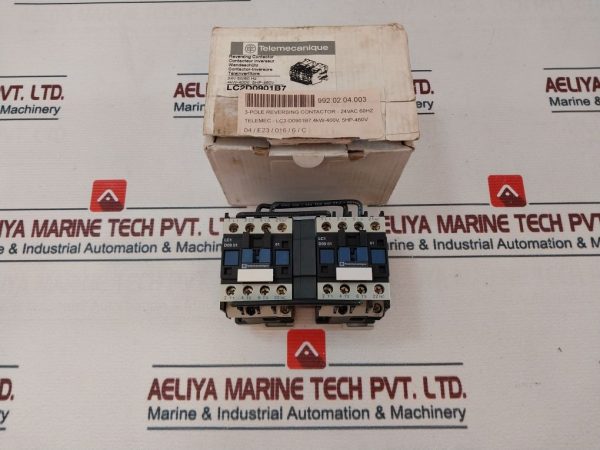 Telemecanique Lc1 D09 01 3-pole Reversing Contactor Lc2d0901