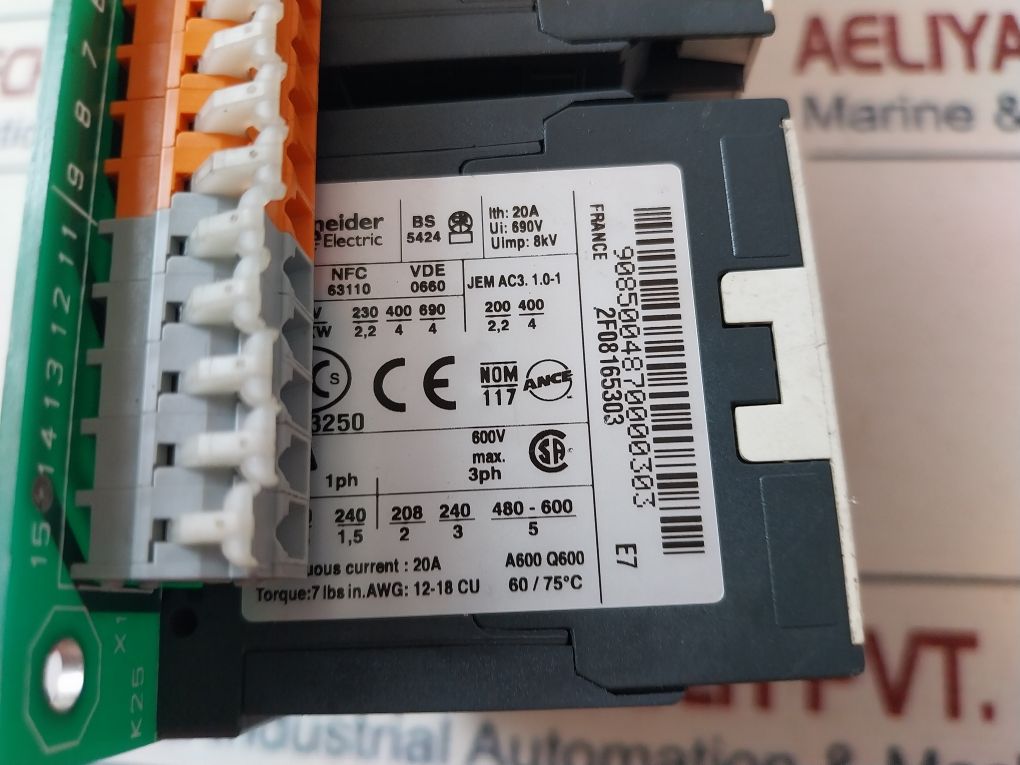 Telemecanique Schneider Electric El05-966-2 Control Board - Image 8
