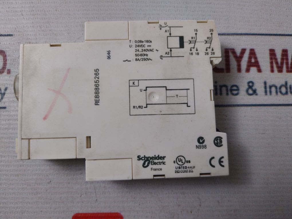 Telemecanique Schneider Electric Re88865265 Off Delay Timer - Aeliya Marine