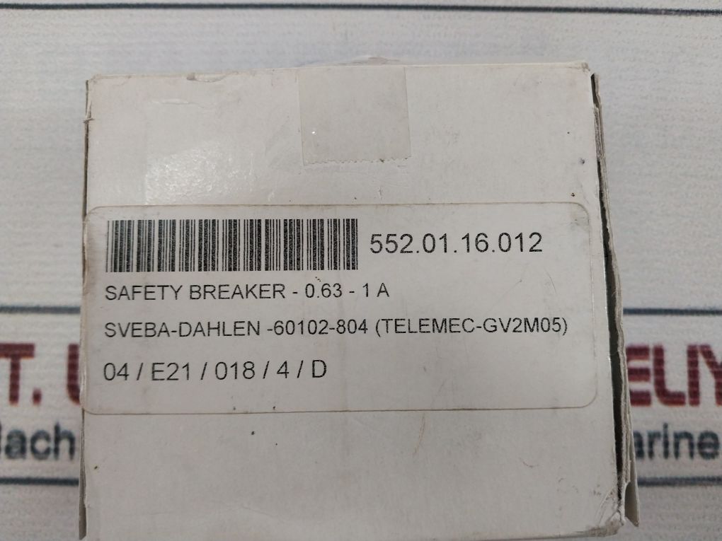 Telemecanique Schneider Gv2me05/0.63-1a Motor Protection Circuit Breaker - Image 11