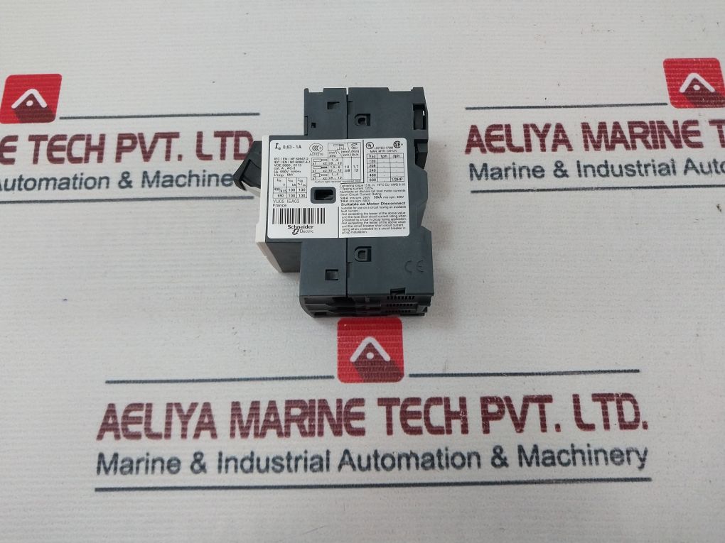 Telemecanique Schneider Gv2me05/0.63-1a Motor Protection Circuit Breaker - Image 5