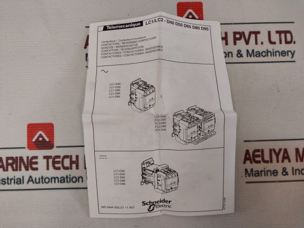 Telemecanique/Square D Lc1 D65p7 3-pole Contactor - Image 11