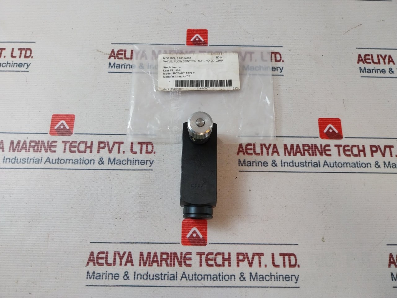 Parker Aker 9pc M600s-20jw Flow Control Valve