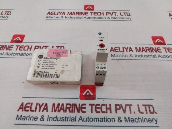 Allen-bradley Rockwell Automation 700-fey2qu23 Timing Relay 0.15s…10min
