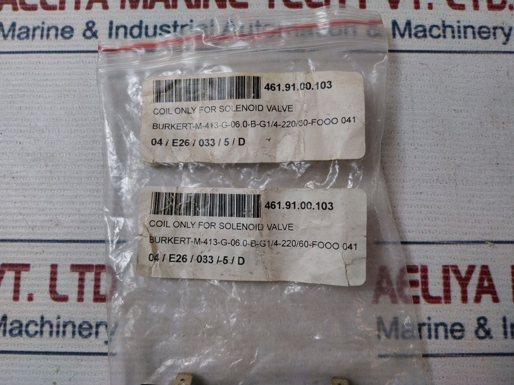 Burkert 413-g-06,0-b-pa Solenoid Valve Coil - Image 11