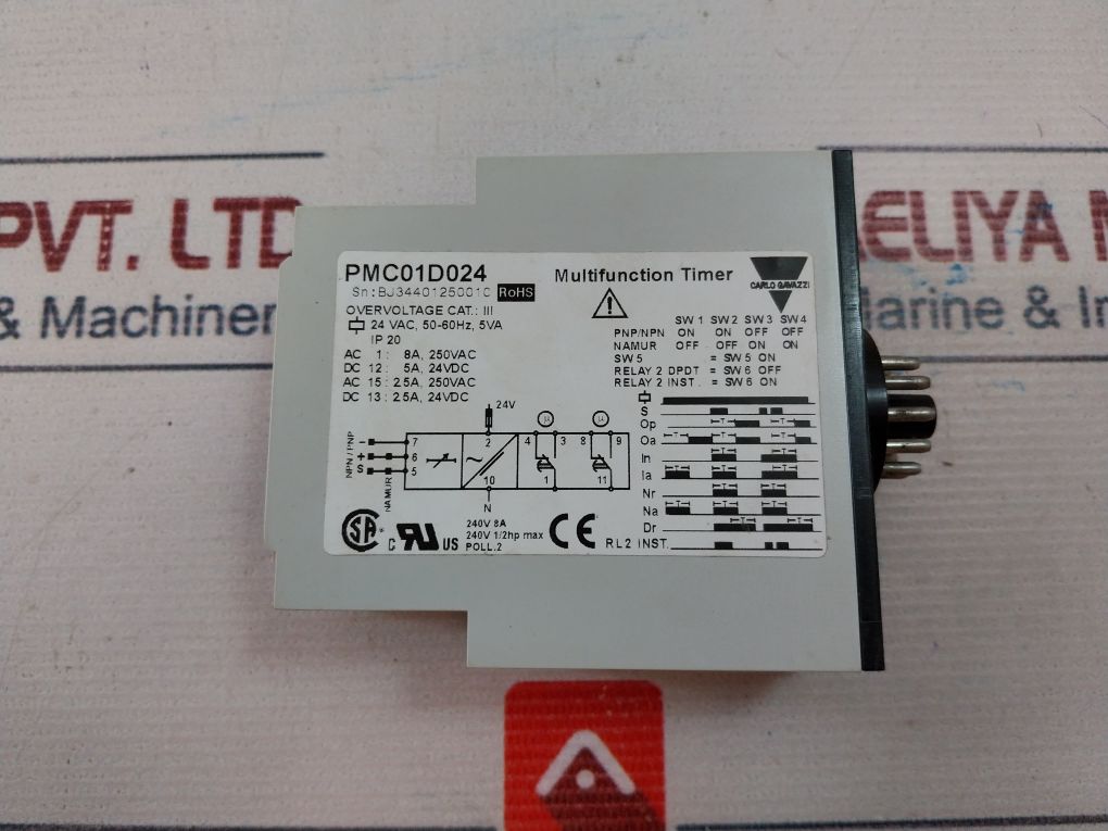 Carlo Gavazzi Pmc01d024 Multifunction Timer Ip20 - Image 7
