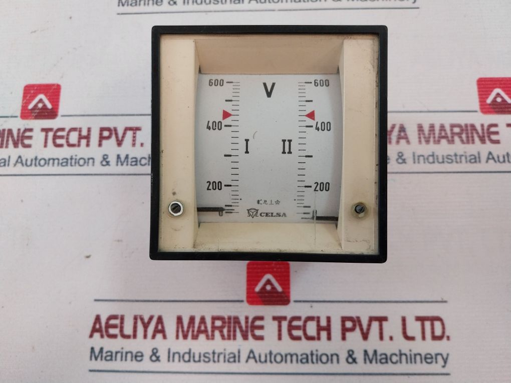 Celsa 0-600v Voltmeter - Image 10