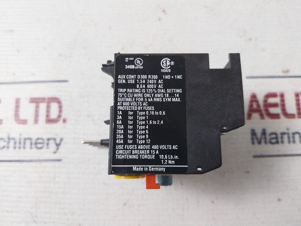Eaton Ze-1.6 Overload Relay 690v - Image 8