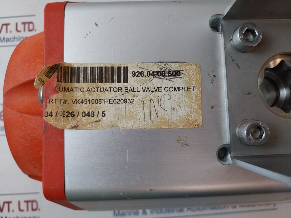 End-armaturen Vk451008-ee621252 Pneumatic Rotary Actuator - Image 11