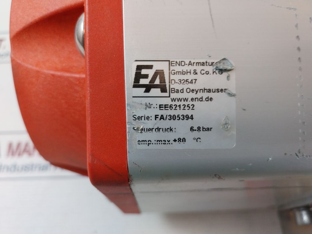 End-armaturen Vk451008-ee621252 Pneumatic Rotary Actuator - Image 9