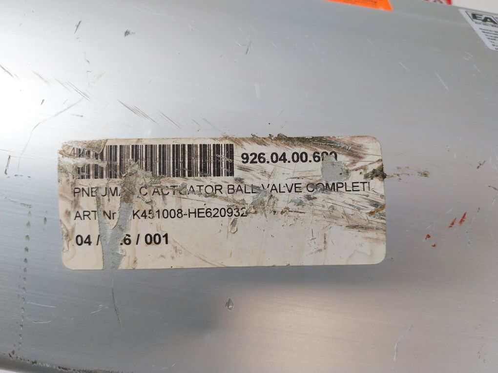 End-armaturen Vk451008-ee621252 Pneumatic Rotary Actuator - Image 12