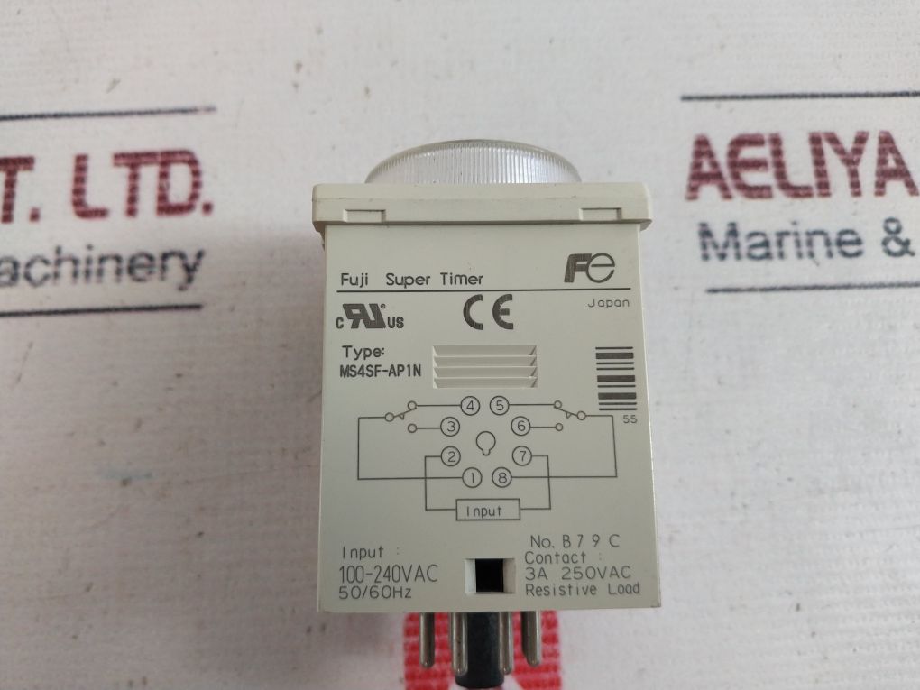 Fuji Electric Ms4sf-ap1n Super Timer 0-6 Min - Image 8