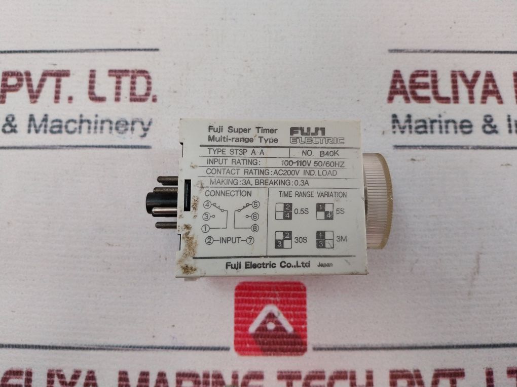 Fuji Electric St3p A-a Super Timer 0-30 Sec - Image 5