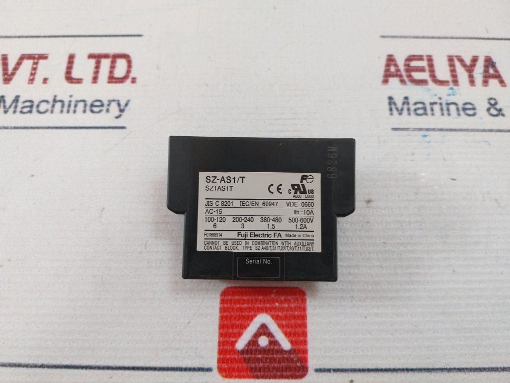Fuji Electric Sz-as1/t Auxiliary Contact Block - Image 8