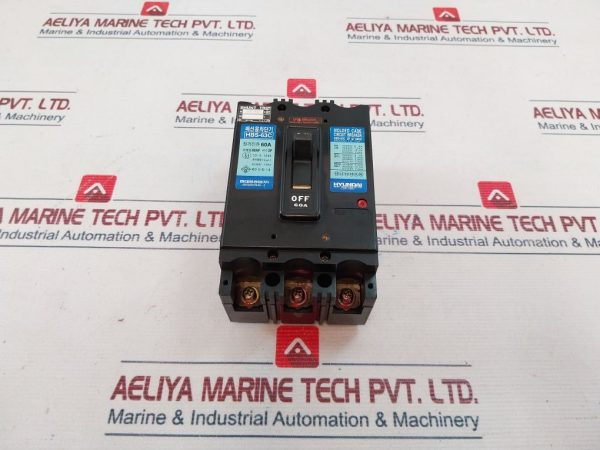 Hyundai Hbs-63c 3p Molded Case Circuit Breaker