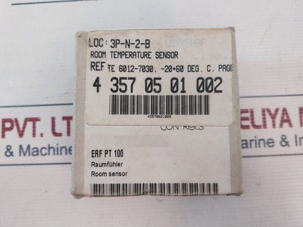 Johnson Controls Erf Pt 100 Room Temperature Sensor