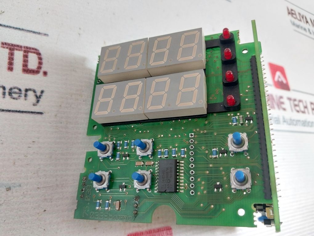 Jumo 75.038.60 Printed Circuit Board - Image 7