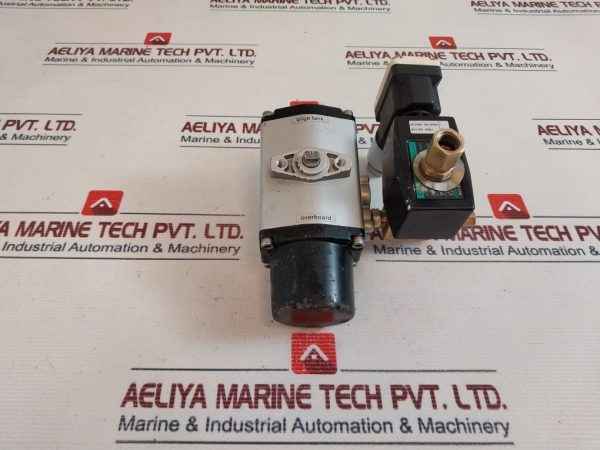 Kitz Ckd Cs-2 Ball Valve With Ag41-02-1 Solenoid Valve