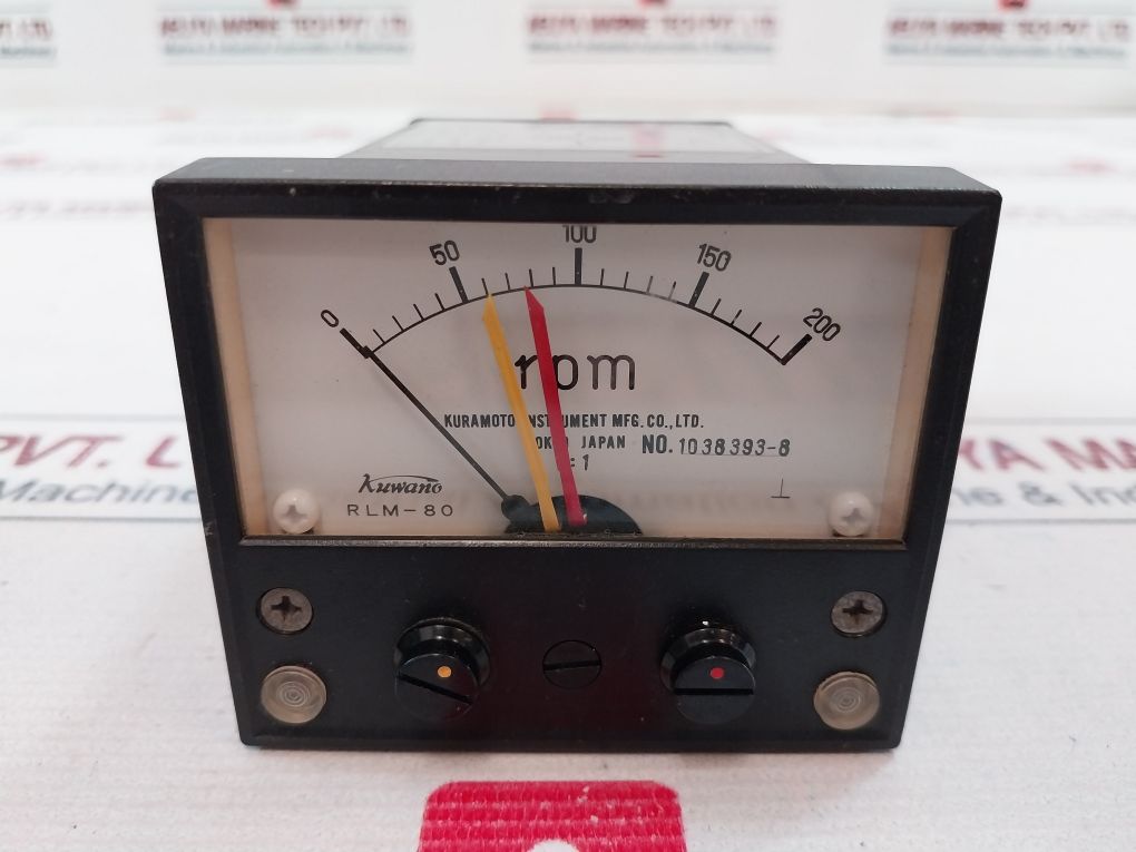 Kuramoto Rlm-80 Rpm Meter Dc24v - Aeliya Marine